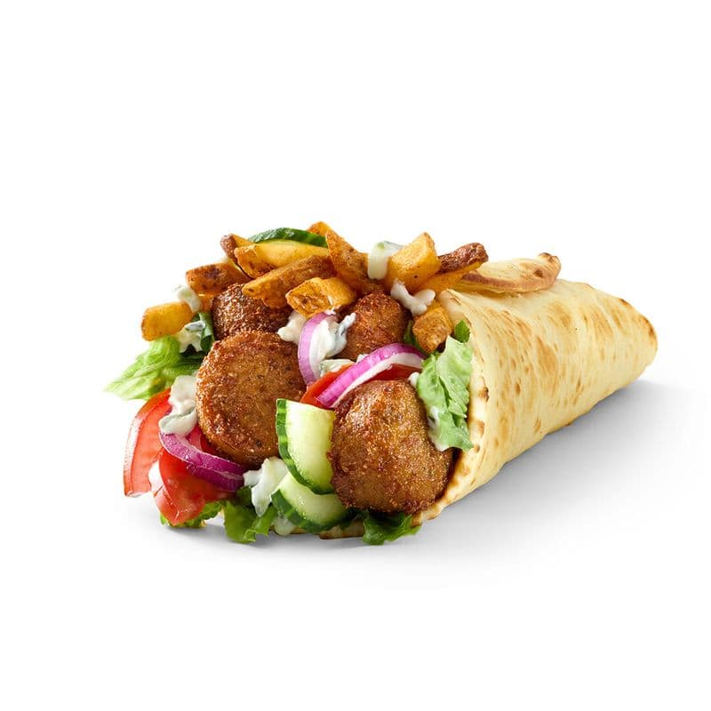Loaded Pita - Falafel / Pita garnie - Falafel