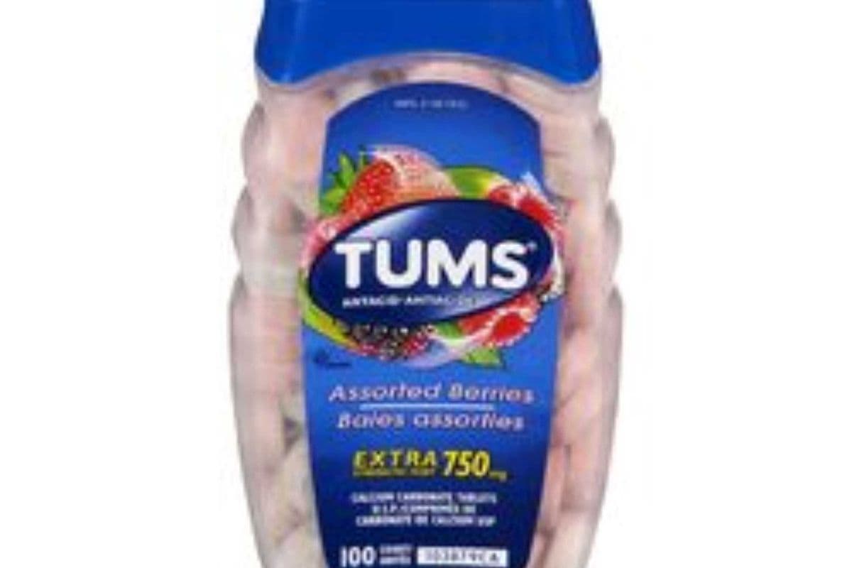Tums - Assorted Berries - 750mg - 100 Counts