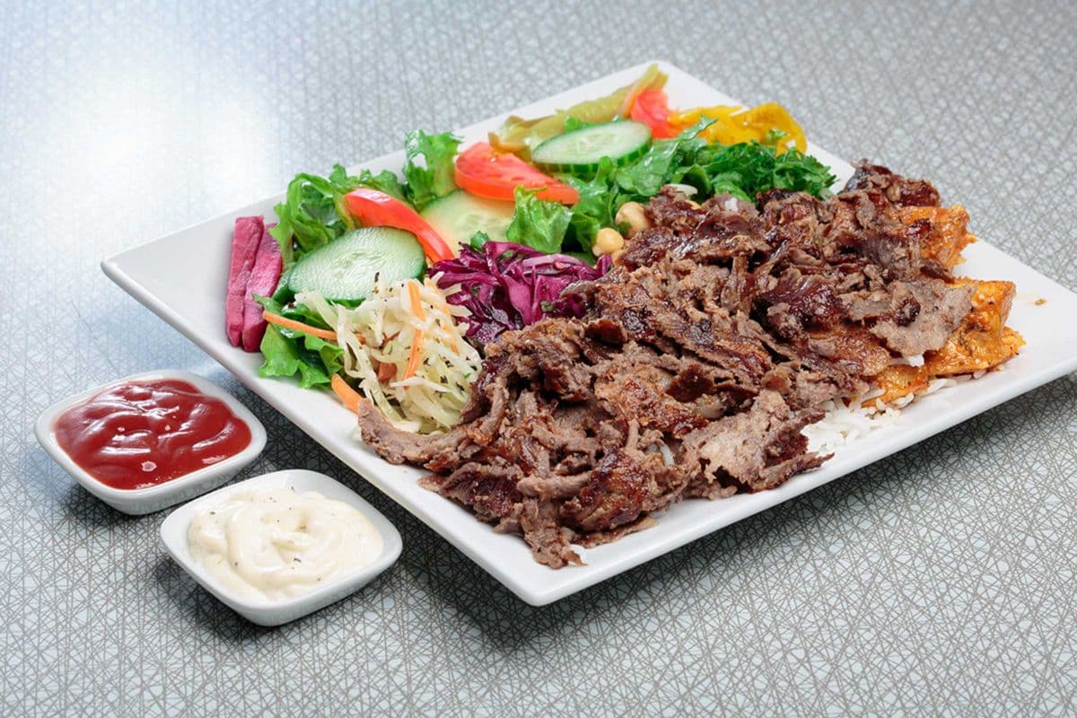 Beef Shawarma Plate