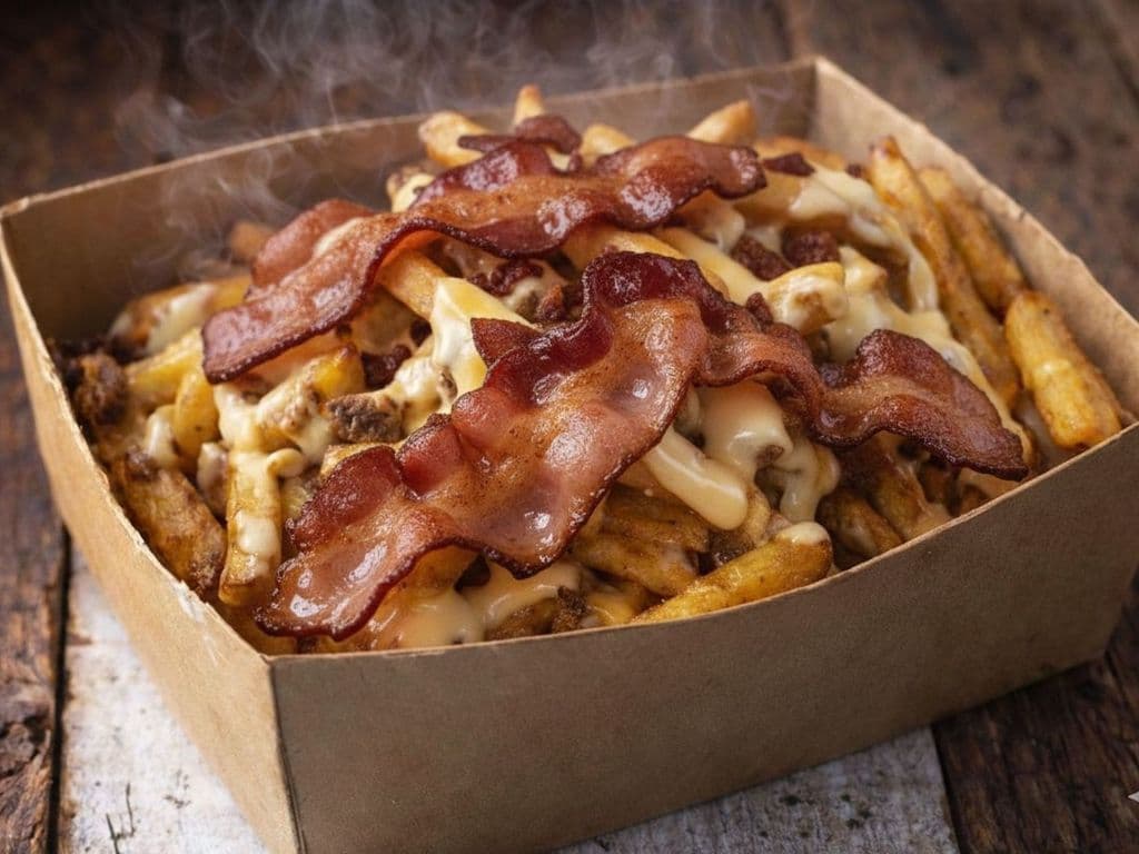 Frites Fromagère Bacon / Bacon Cheese fries