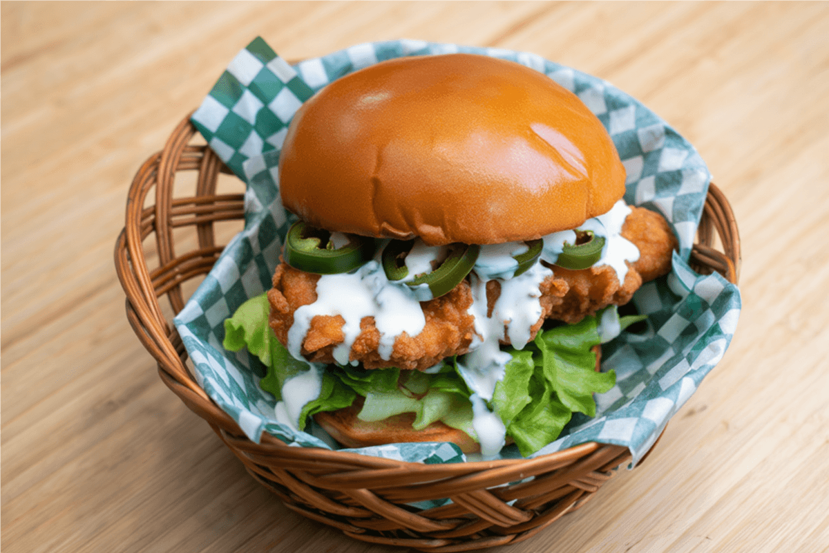 Jalapeno Hot Ranch Sandwich