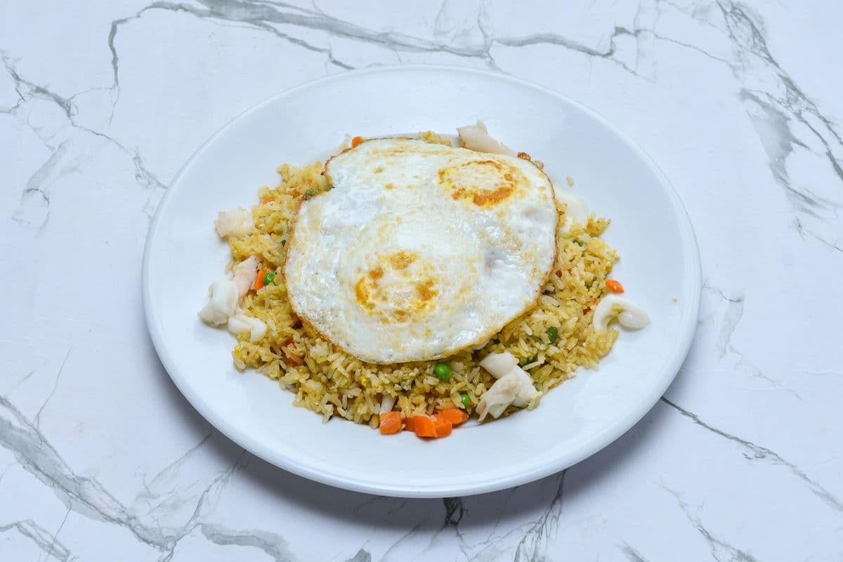 50. Seafood On Fried Rice