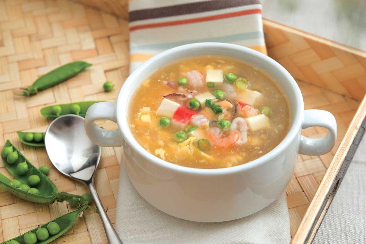 13. Mixed Seafood Tofu Soup