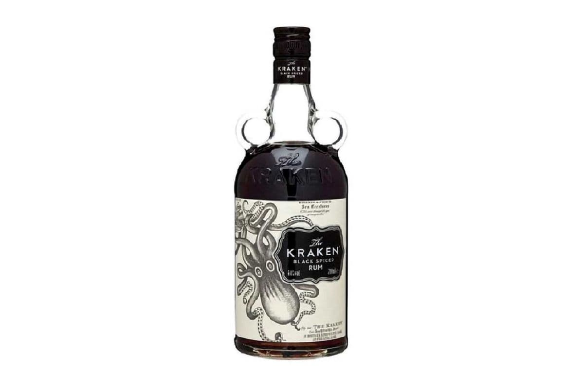 The Kraken Black Spiced (750 ml Bottle) (1 x 750 ml)