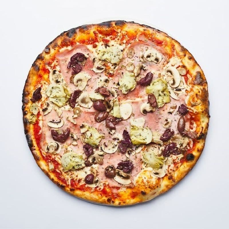 Pizza individuel capricciosa / Individual Pizza Capricciosa