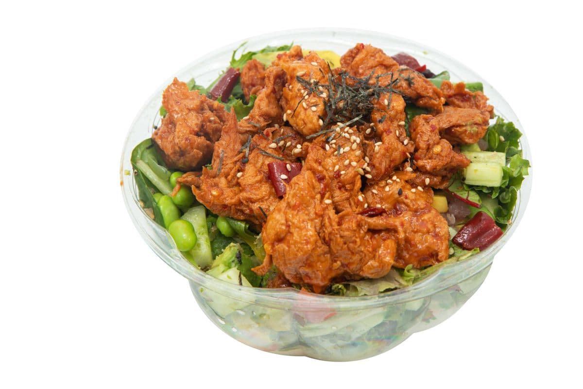 Poké au poulet Thaï végétarien