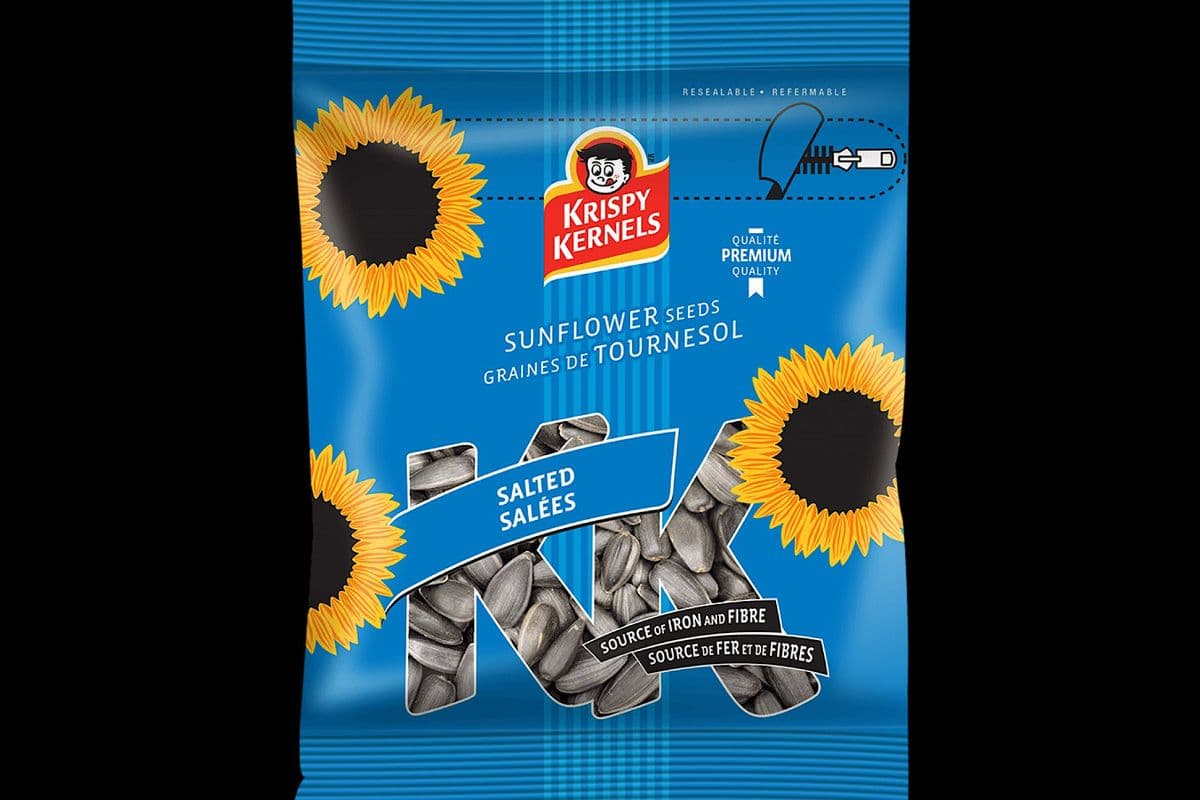 Krispy Kernels - Graines de tournesol Salées / Salted Sunflower Seeds (200 g)