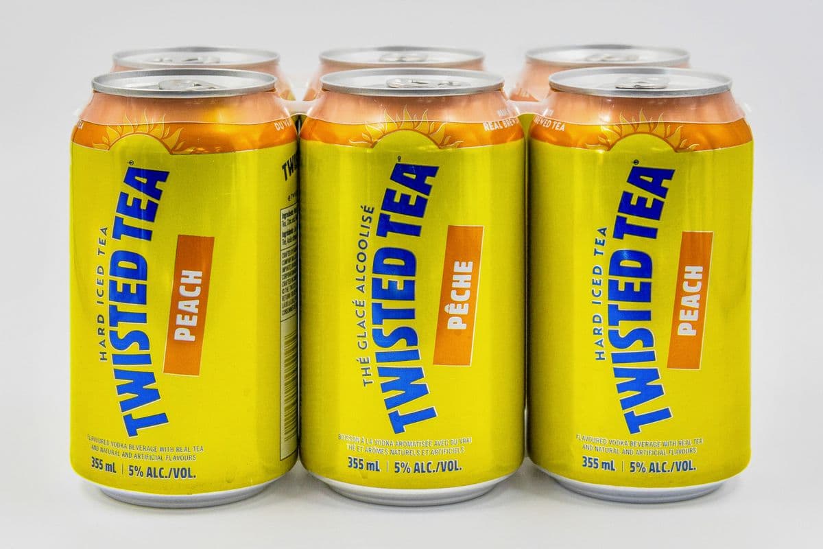 Twisted Tea Peach (6 Pack) (1 x 6pk)