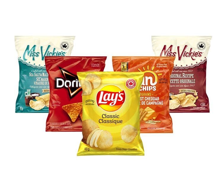 Assorted Packaged Chips (190-230 Cals)