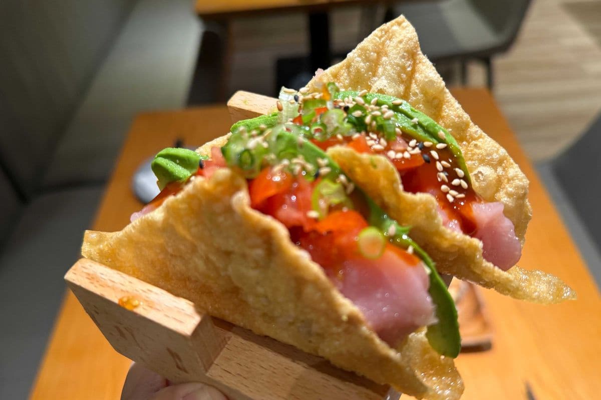 Spicy Tuna Taco (2 Pcs)