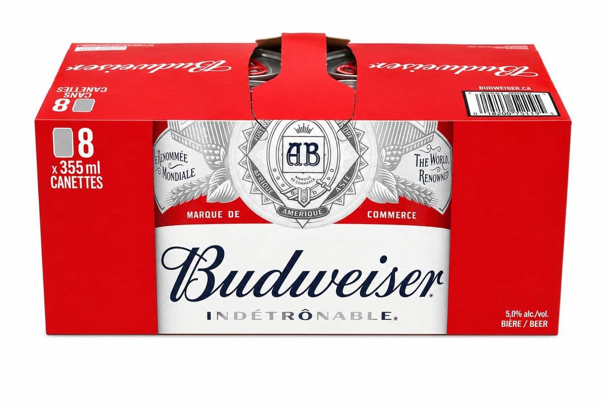 Budweiser 8PK (8 x 355ml)