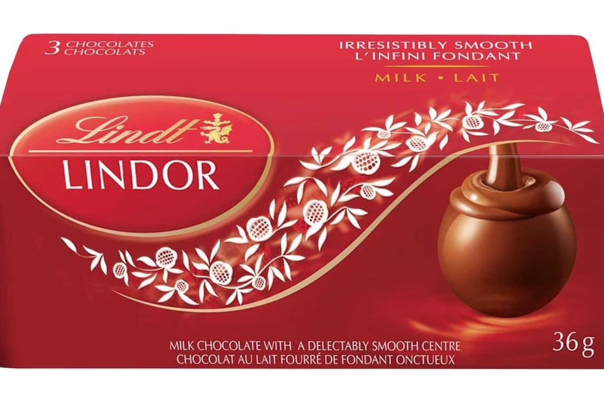Lindt Lindor Milk Chocolates - 36g