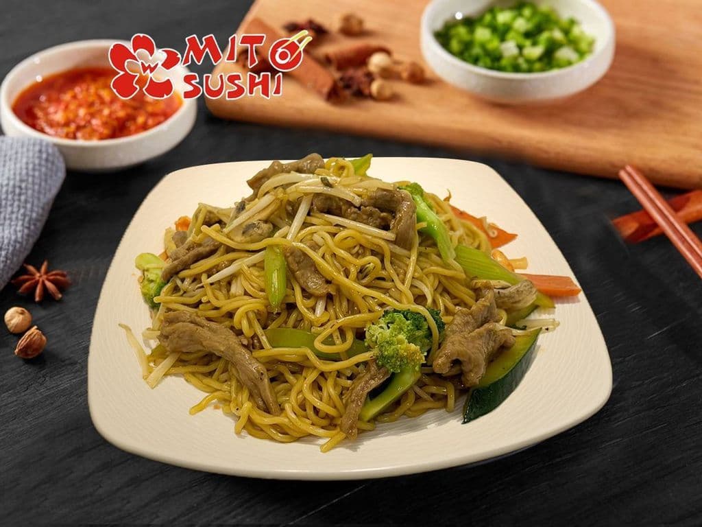 Beef Fried Ramen