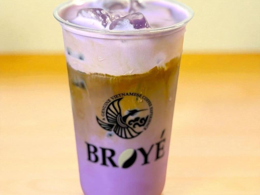 Ube Haze Latte