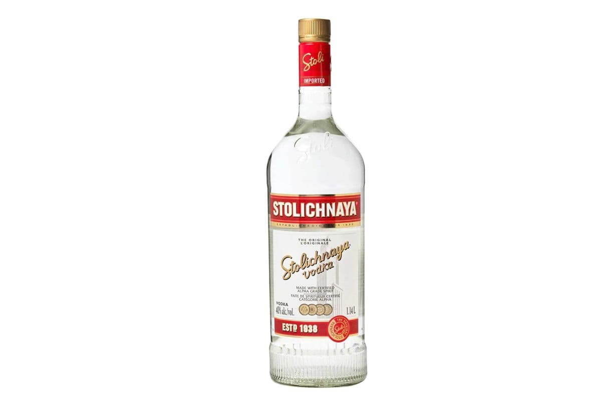Stolichnaya Vodka (1.14 L Bottle) (1 x 1.14 L Bottle)