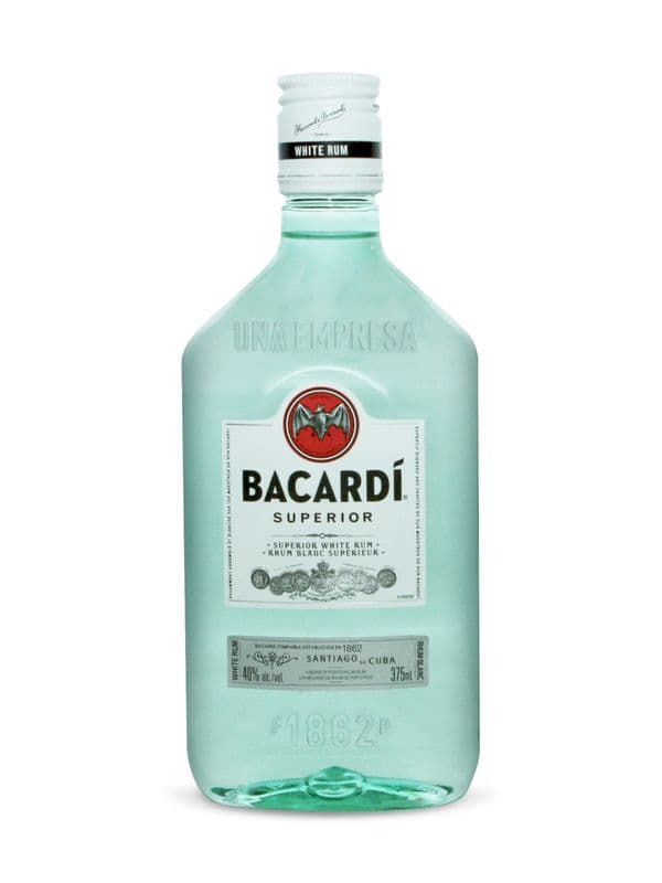 Bacardi White Rum (1 x 375 ml Bottle)