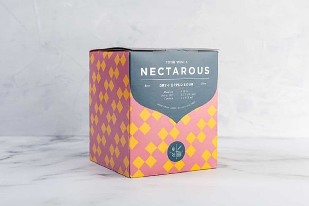 Four Winds Nectarous Dry Hopped Sour - 4x473mL Cans (4 x 473 ml)