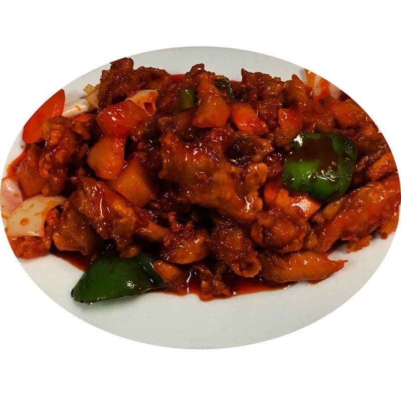 67. Pineapple Sweet and Sour Chicken