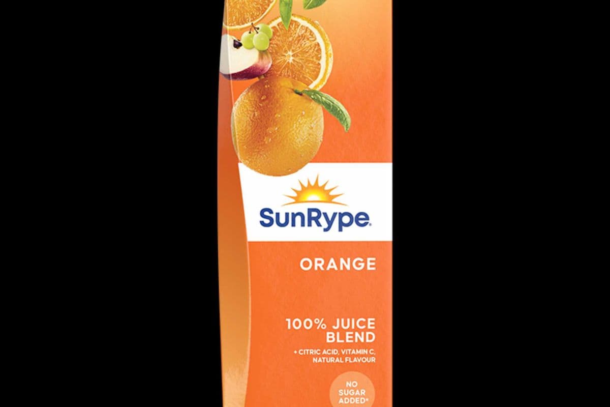 SunRype 100% Juice Orange (900ml)