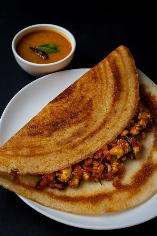 Paneer Masala Dosa / Dosa Masala au Paneer
