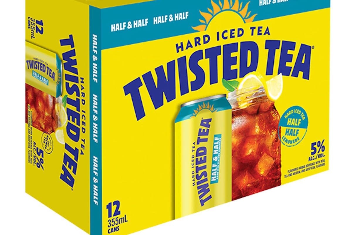 TWISTED TEA HALF AND HALF 12 CANS (1 x 355ML)