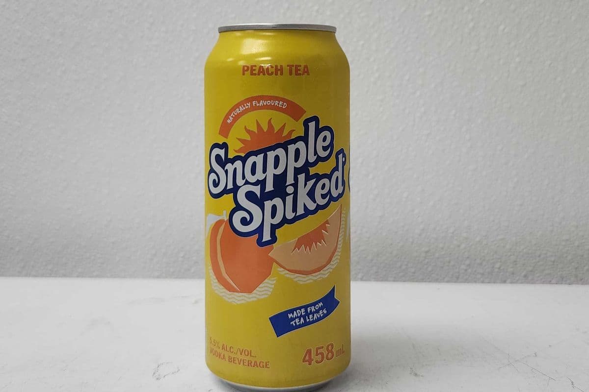 Snapple Spiked Peach Tea (1 x 458 ml Tall Can)