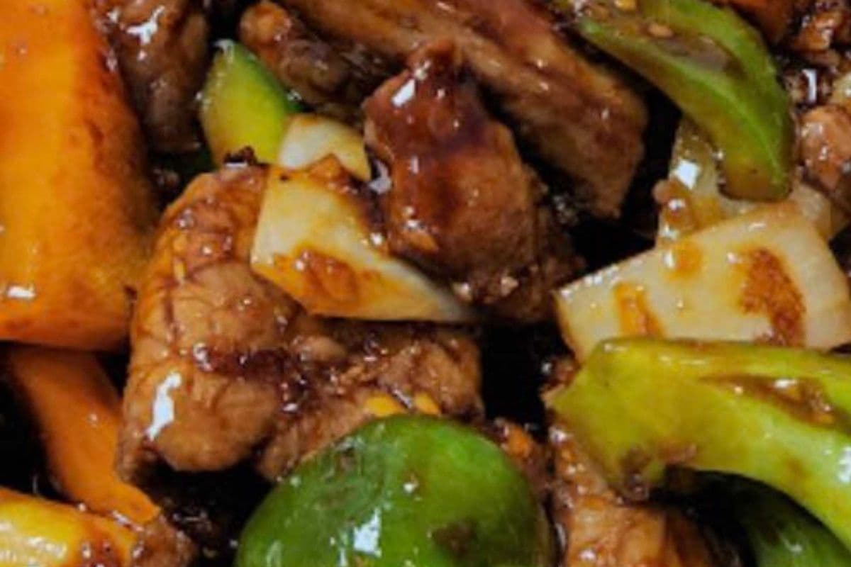 SFB5. Stir fry beef with pepper 青椒牛肉