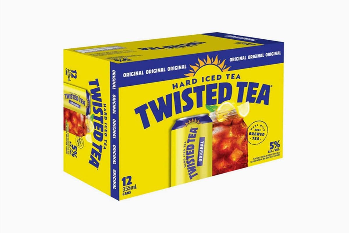 TWISTED TEA ORIGINAL HARD ICED TEA (12 x 355ML)