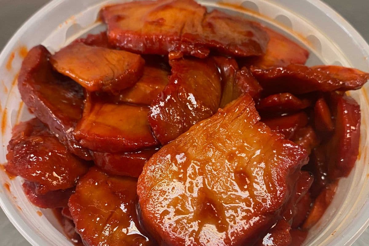 BBQ Sliced Pork
