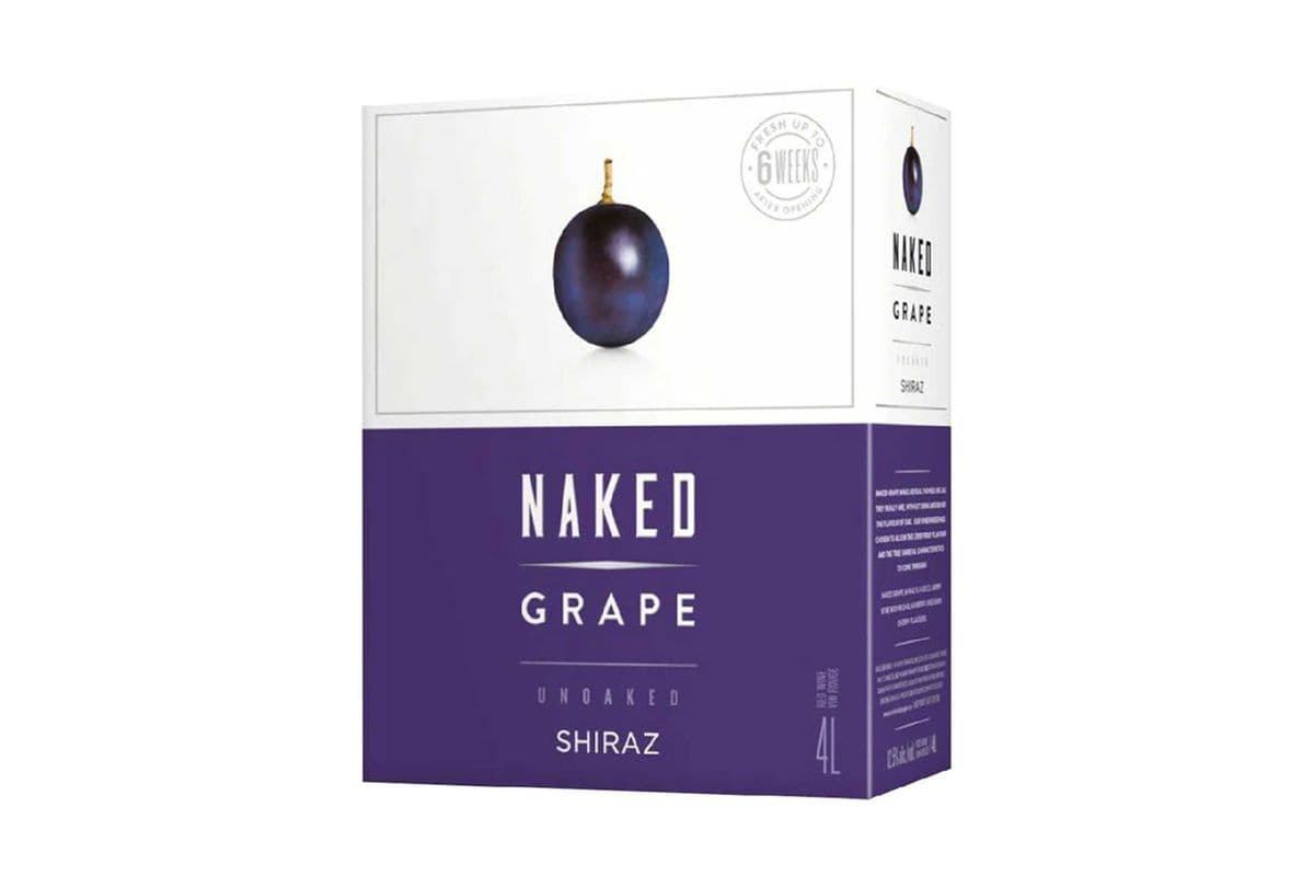Naked Grape Shiraz (1 x 4 L)