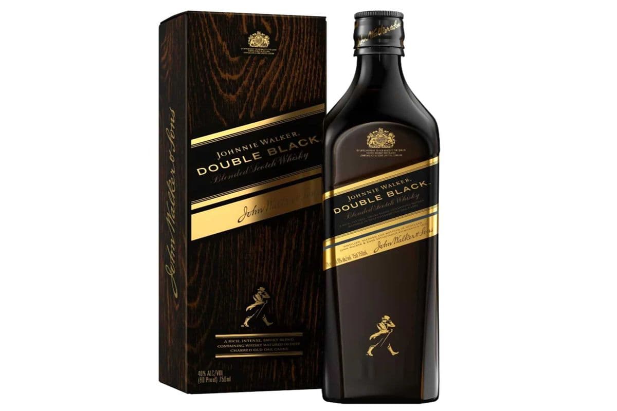 JOHNNIE WALKER DOUBLE BLACK LABEL SCOTCH WHISKY 750 ML (1 x 750ML)