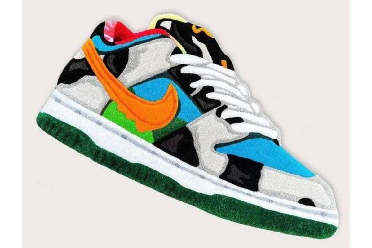 Ben and Jerry's Inspired - Low Top Dunks Rug