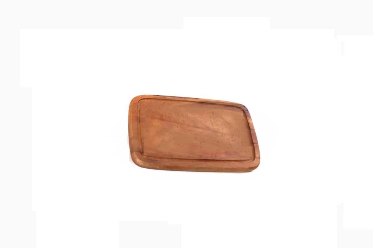 Reversible Wood Cutting Board And Serving Tray