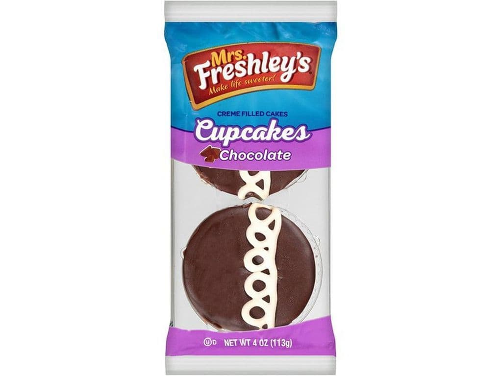 Mrs Freshleys Chocolate Cupcakes 2 Pack