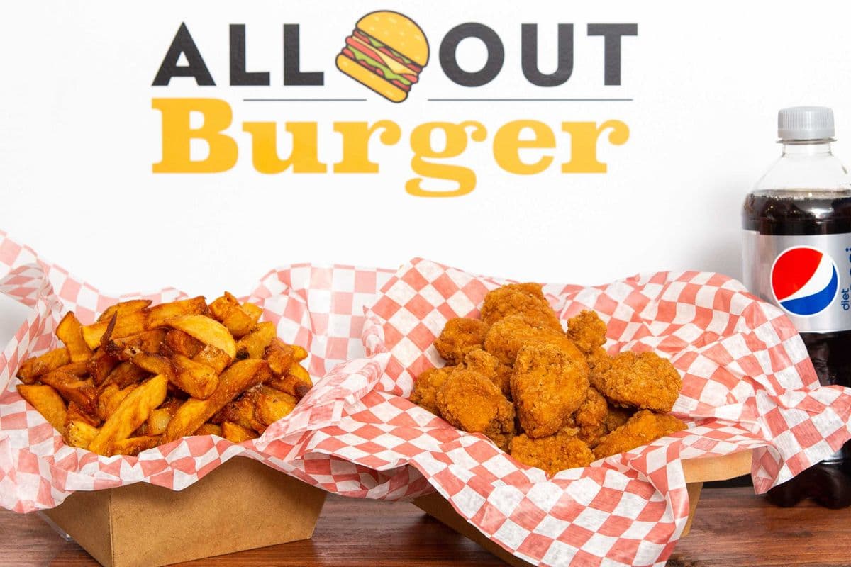 Boneless Wings Combo (10 pcs)