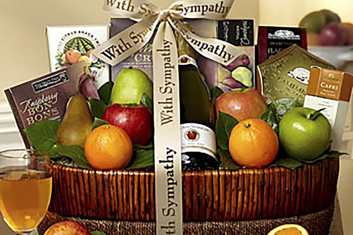 With All Our Love Fresh Fruit Basket