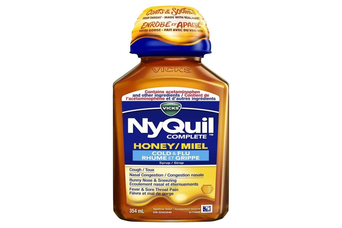 NyQuil Honey Cold & Flu 354ml