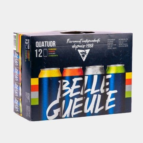 Belle Gueule mixte 12 canettes / Belle Gueule Mixed 12 Cans