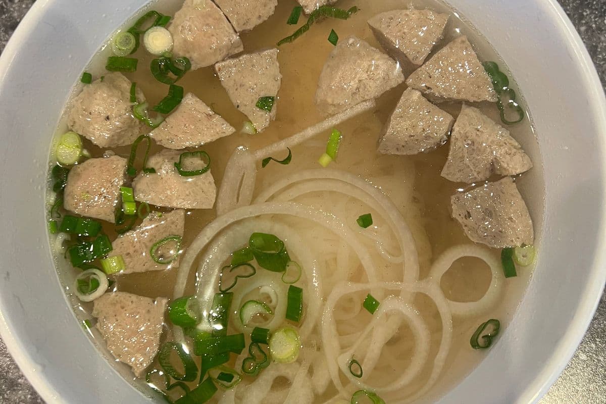 18. Beef Ball Noodle Soup