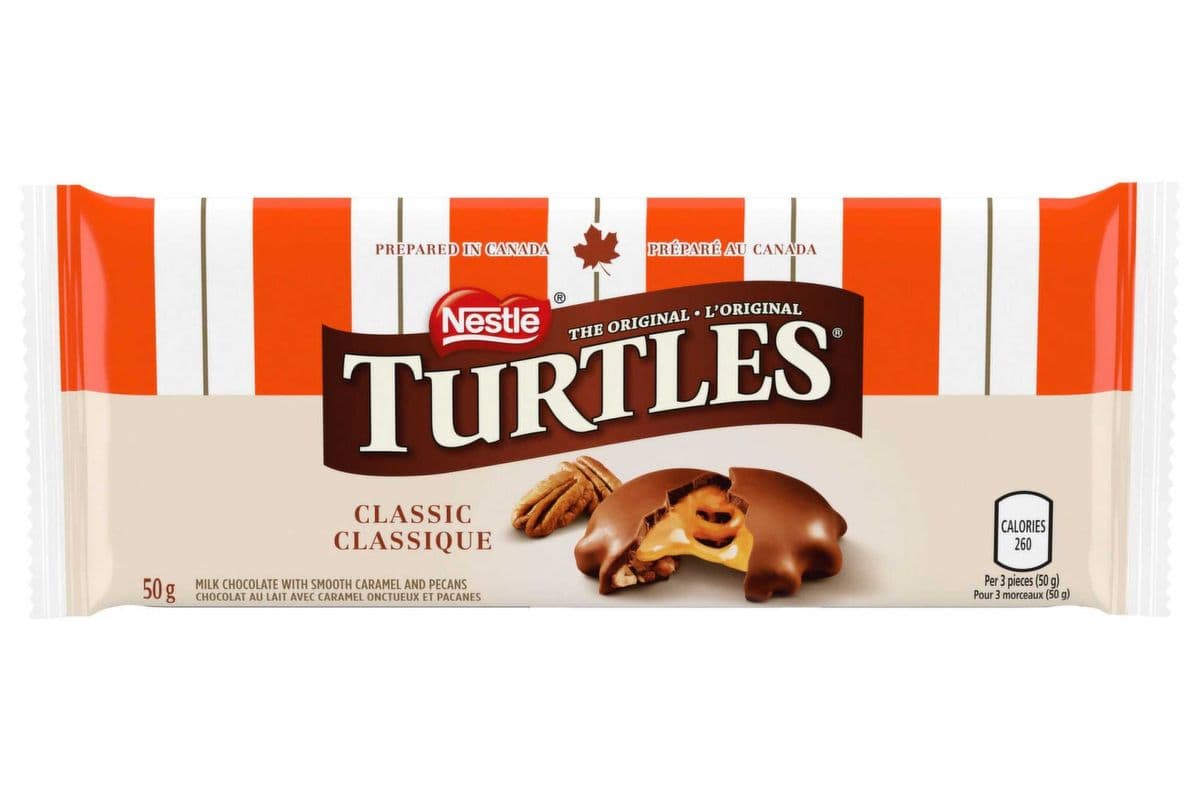 TURTLES CHOCOLATE BAR(50GM)