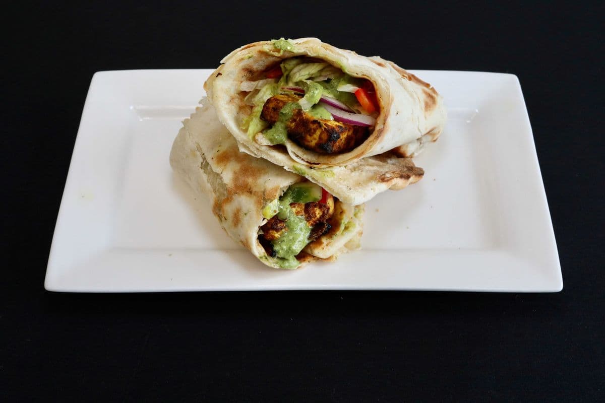 Paneer Tikka Wrap (Vegetarian)