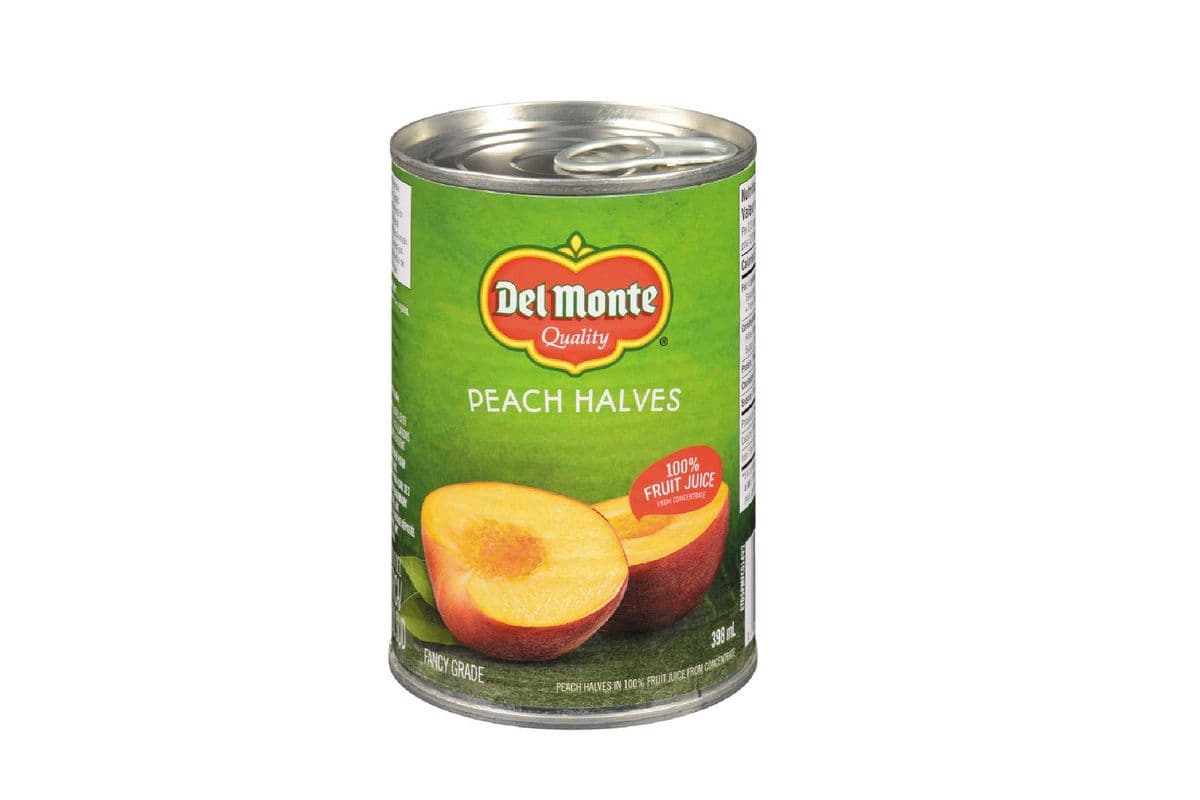Del Monte In Juice Peach Halves 398 ml