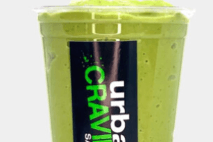 Green Ginger Mango Smoothie (24 oz)