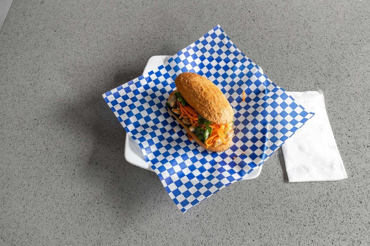 Z5) Gluten-Friendly Lemongrass Chicken Vietnamese Submarine