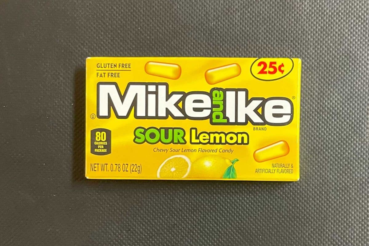 Mini Mike & Ikes Sour Lemon (22 g TB)