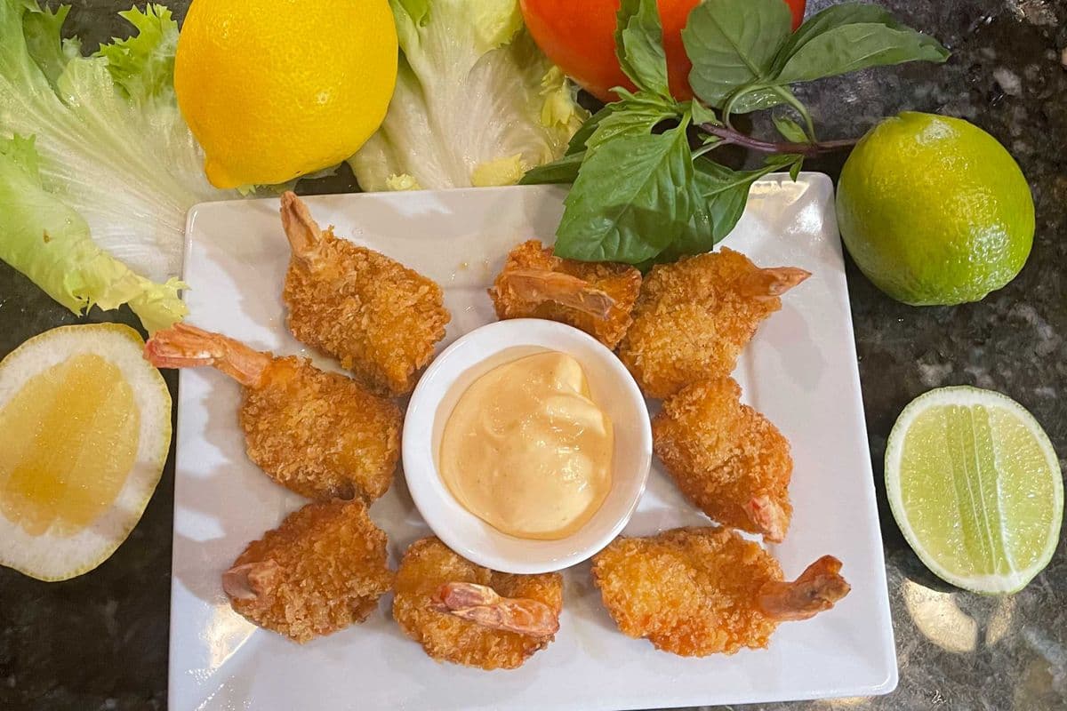 A12. Deep Fried Crispy Shrimps (8 Pcs)