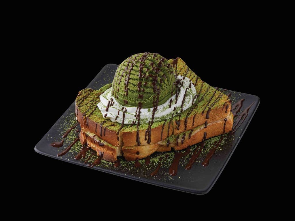 Green Tea Choco Toast