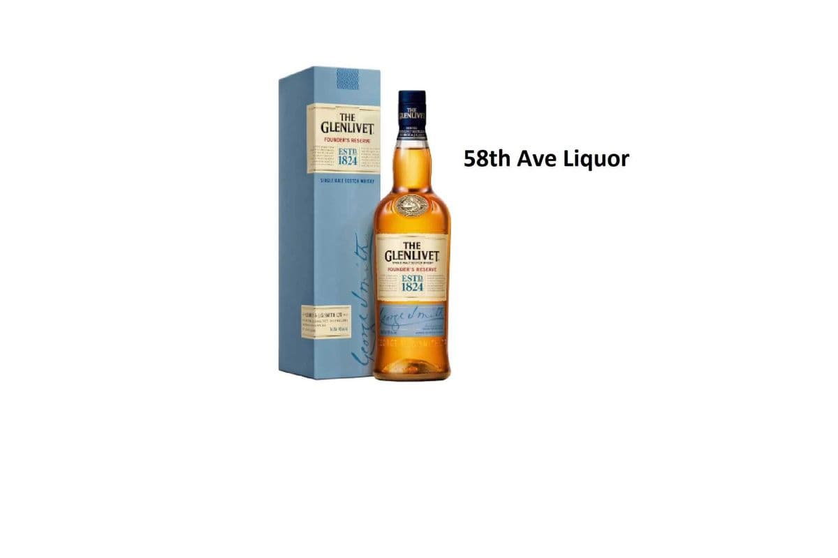 THE GLENLIVET FOUNDER'S RESERVE 750ML (1 x 750ML)