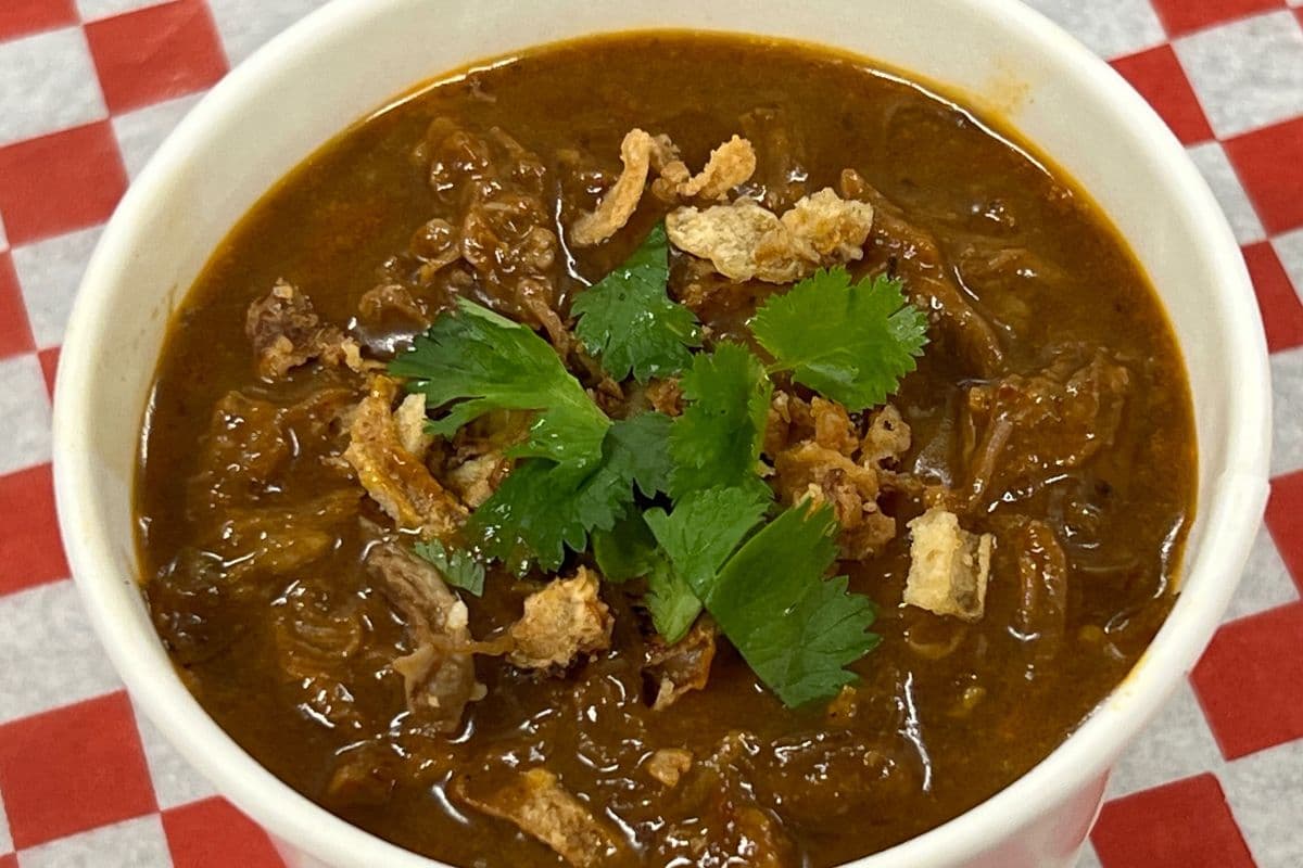 Wag'Birria Stew with Corn Chips