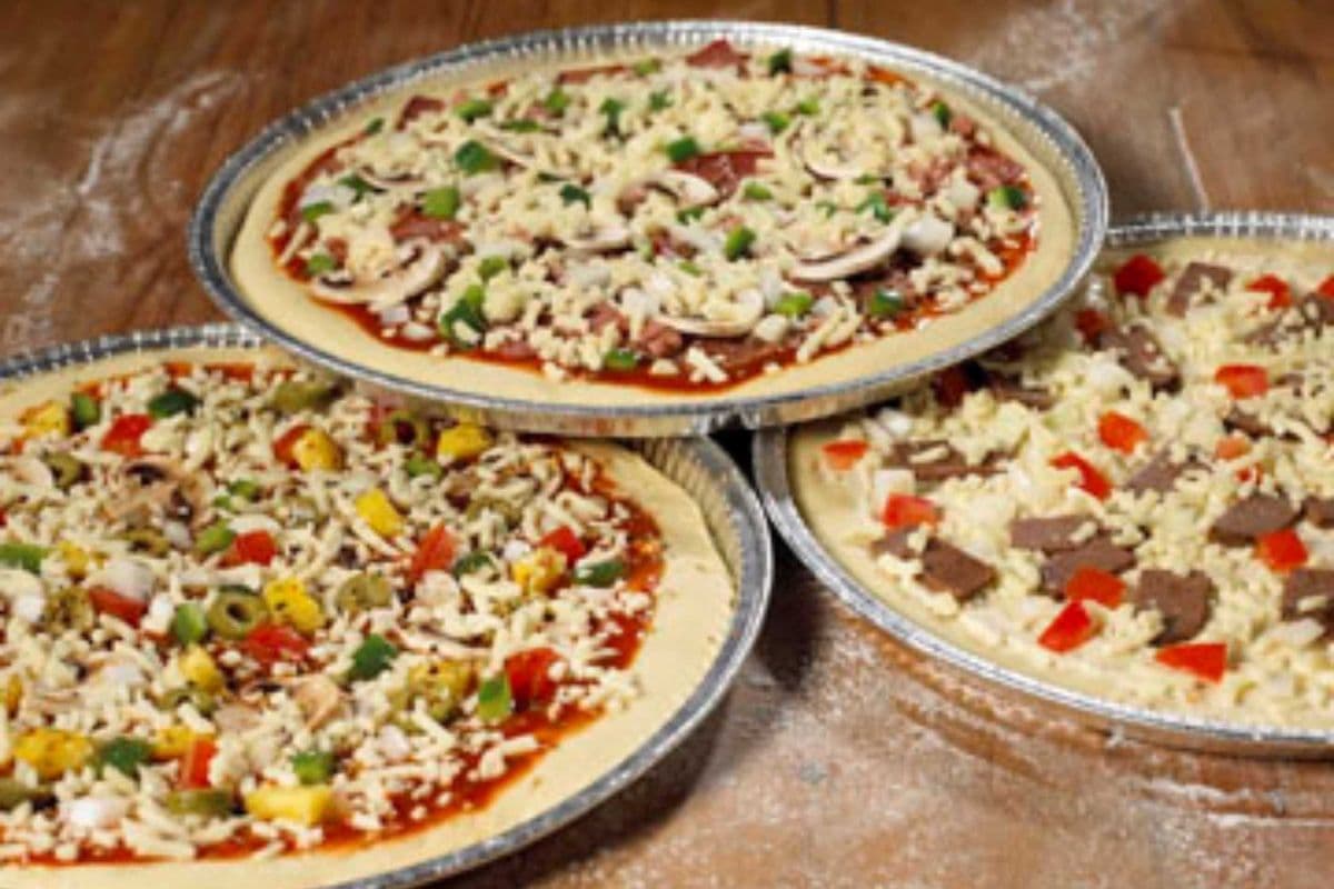 Three U-Bake Pizza Special